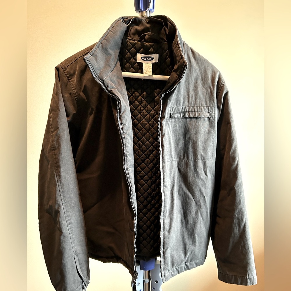 Vintage Old Navy Black Moto Jacket